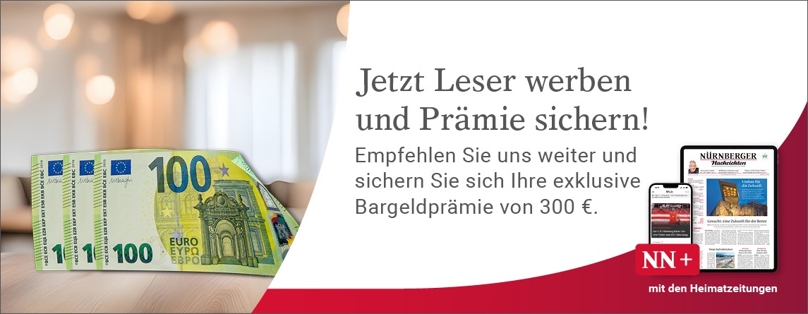 Neuen Print-Leser werben - 300 € Prämie